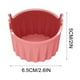 thumbnail image 3 of Tazas de freidora de aire Poacher | Ramekins antiadherentes de grado alimenticio | Molde para hornear muffins redondo de fácil liberación | Apto para horno apilable resistente al calor | 6.5x5cm, 3 of 3