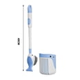 thumbnail image 4 of Suction Cup Toilet Brush Set Toilet Brush with Liquid Adding Function Design Space-Saving Wall-Mounted Holder for Bathroom, RV & Boat Hygienic Toilet Bowl Cleaner Kit, 4 of 7