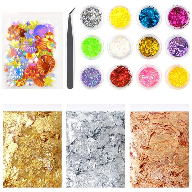 Epoxy Resin Decoration Kit DIY Craft Supplies Accessories Decoration Set  for Nails Epoxy Resin Craft