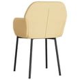 thumbnail image 2 of vidaXL Dining Chairs 2 pcs Cream Velvet, 2 of 5