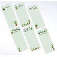 thumbnail image 3 of Inkdotpot Pack of 6 Funny Magnetic Dry Erase List For Fridge, Wipe Clean w/ NoStain, Quick Notes Shopping & Grocery List Whiteboard for Fridge, 8.75" x 3.8"(House Plants), 3 of 6