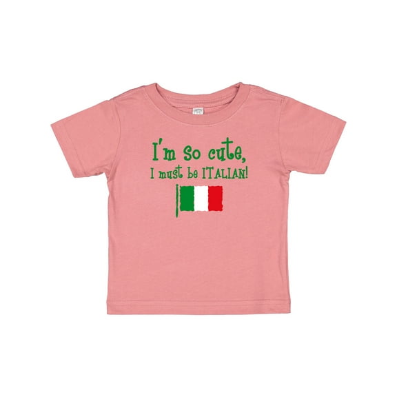 Inktastic So Cute Italian Boys or Girls Baby T-Shirt