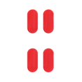 thumbnail image 4 of QualitChoice Support de Frange pour Cheveux Bande Adhésive Patch Clip Outil de Coiffure Maquillage Lavage Rouge 2ensemble, 4 of 6