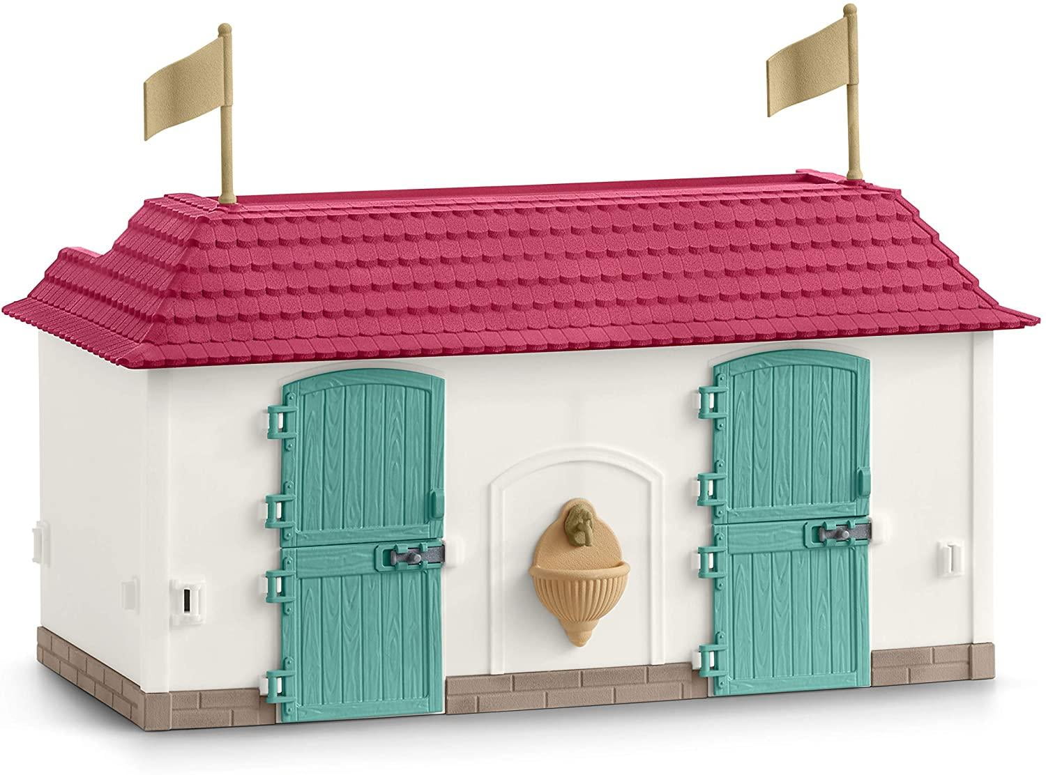 schleich large horse stable with house and stable