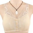 thumbnail image 4 of Eashery Bras for Women Vest Comfy Woman Underwear Beige 46, 4 of 5