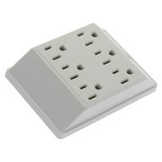 2 to 6 Electrical Plug Outlet Converter Wall Outlet