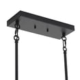 thumbnail image 5 of Aiwen Minimalist Chandelier Linear Geometric Pendant Light Black Rustic Ceiling Lamp, 5 of 7