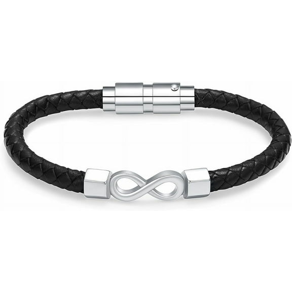 Cremation Jewelry Infinity Urn Bracelet for Ashes Stainless Steel Ashes Bracelet Bangles Keepsake Memorial Jewelry Ash Holder