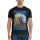 thumbnail image 5 of Camiseta de algodón nueva "Cuidado, muchacho, soy viejo por una buena razón", cuello redondo, manga corta, informal, para hombre, talla S-5XL, 5 of 7