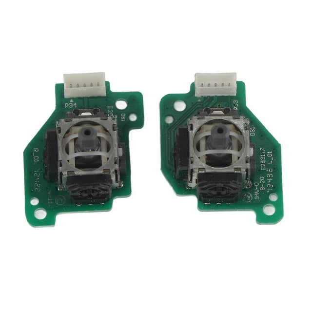Joysticks analogiques 3D gauche et droite de remplacement pour manette Nintendo Wii U GamePad