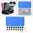 thumbnail image 4 of S SERENABLE Silicone Covers Rust Rubber w/ Drainage Holes Auto Blue 2pcs, 4 of 9