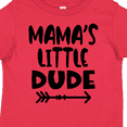 thumbnail image 4 of Inktastic Mama's Little Dude with Arrow Boys Toddler T-Shirt, 4 of 5