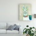 thumbnail image 3 of Trademark Fine Art 'Llama Fun II' Canvas Art by Jennifer Goldberger, 3 of 3