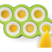 ZOKU Dino Pop Molds, 6 Different Easy-release Silicone Popsicle Molds in One Tray, Unique and Fun Prehistoric Designs, BPA-free