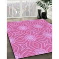 thumbnail image 2 of Ahgly Company Indoor Rectangle Patterned Violet Purple Area Rugs, 2' x 4', 2 of 6