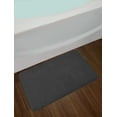 thumbnail image 2 of Abstract Bath Mat, Geometric Diamond Lines Chevron Inspired Dark Tones Continuous Pattern, Plush Bathroom Decor Mat with Non Slip Backing, 29.5" X 17.5", Grey and Charcoal Grey, by Ambesonne, 2 of 2