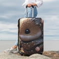 thumbnail image 7 of Rateoe Cute Big-Eared Mouse Printed Luggage Cover, Suitcase Protector Fits 18-32 Inch Luggage-Large, 7 of 7