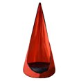 thumbnail image 4 of Hamaca Portátil, Hamaca Cama 140x70 cm Capacidad de Carga 80kg Ranspirable para Playa Camping Viaje rojo Soledad Hamaca home swing portátil, 4 of 10