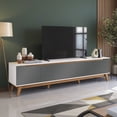 thumbnail image 1 of Rack TV Kappesberg 218cm Blanco/Gris 3 Puertas, 1 of 10