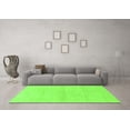 thumbnail image 3 of Ahgly Company Indoor Rectangle Solid Green Modern Area Rugs, 7' x 10', 3 of 4