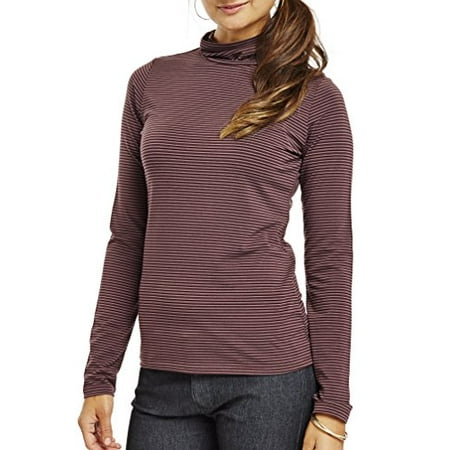 Bikini Spice - CARVE Designs Women's Cedars Turtleneck Shirt, Spice, X-Small
