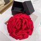 thumbnail image 2 of Delicado broche de seda de satén con flores extragrandes y grandes broches de solapa de tela, flores de gran tamaño para mujeres, bodas, fiestas, banquetes, vestidos, accesorios, joyas, regalos, 2 of 4