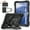 Black, variant on TECH CIRCLE Case for Samsung Galaxy Tab A9+ (2023) Tablet, Model SM-X210/X215/X216 Case - Heavy Duty Protection Shockproof Sturdy Case with Kickstand/Shoulder Strap Portable Handle Cover, Black Rose