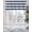 Blue, variant on Gray Snowflakes Pattern Christmas Kitchen Valances for Windows Vintage White Winter Valance Curtains for Kitchen /Living Room/Bedroom/ Bathroom Decor, 42"x12 " ,Rod Pocket 1 Panel,