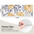 thumbnail image 5 of Pioneer Flower Floral Print Pattern Kitchen Rug Mat,Kitchen Runner Rugs Non Skid Washable,Decorative Kitchen Floor Mats for Kitchen,Sink,Laundry,17"X47", 5 of 5
