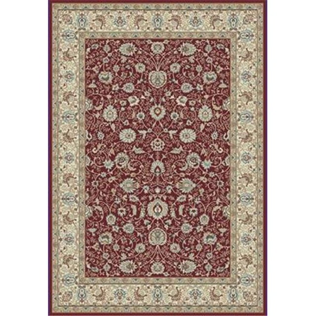 Dynamic Rugs ME28985022339 Melody Rectangular Rug, Red - 2 ft. 2 in. x 7 ft. 10 in.