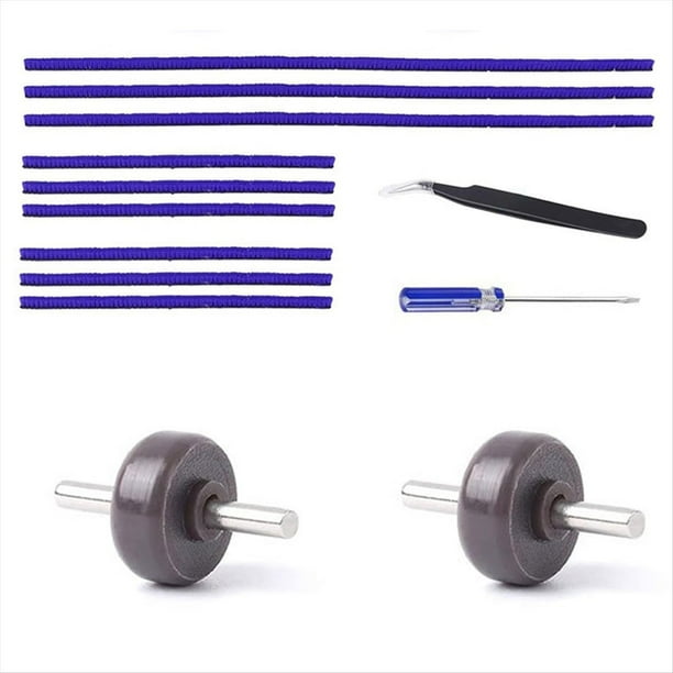 Ruedas de Repuesto con Tiras de Felpa Suave para Aspiradoras para V6, V7, V8, V10, V11, Accesorios para Cabezales de Aspiradora