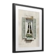 thumbnail image 2 of Stupell Industries Traditional French Cafe Window Curtains Black Framed Print Under Glass, 13 x 16, by LSR Design Studio, 2 of 8