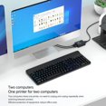 thumbnail image 2 of Drucker umschalter con 2 puertos, USB Drucker comparte ausrüstung | 2 en 1 con Shunt usb, USB Drucker ausrüstung für tastatur, plataforma paralela, 2 of 8