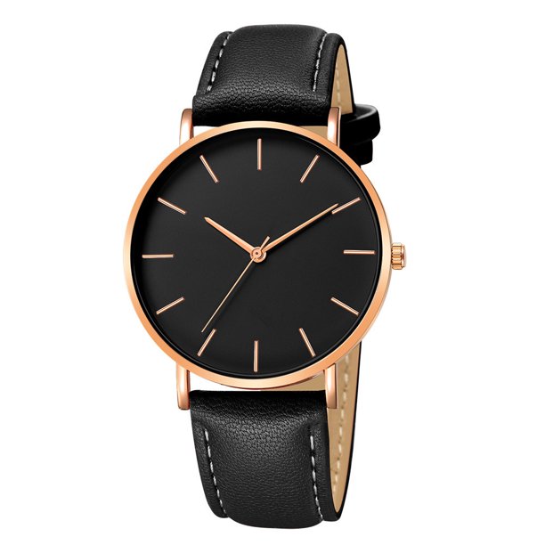 Reloj de cuarzo para hombre, relojes de moda para hombre, fecha, caja de aleación, cuero sintético, reloj analógico de cuarzo deportivo, reloj para hombre