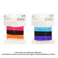 thumbnail image 3 of Ligas para el cabello Aurrera unitalla varios colores con 12 pzas, 3 of 3