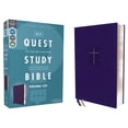 thumbnail image 2 of Niv, Quest Study Bible, Personal Size, Leathersoft, Blue, Comfort Print: The Only Q and A Study Bible, (Hardcover), 2 of 9