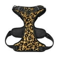 thumbnail image 5 of Picia Gold Glitter Leopard No-Pull Dog Harness Reflective Front Clip Vest with Handle,Step-in Air Dog Harness,Adjustable 2 Metal Rings 4 Buckles,Easy to Put on & Take Off Small, 5 of 9