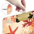 thumbnail image 6 of FORMRS Acrylic Clipboard with Low Profile Clip Standard A4 Letter Size, 12.5" x 9", Red Starfish, 6 of 8
