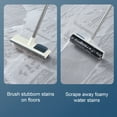 thumbnail image 6 of dajkiuy Floor Scrub Brush with Long Handle-44" Stiff Brush,2 in 1 Scrape and Brush, Tile Brush for Cleaning Deck, Garage, Patio, Bathroom, Kitchen, 6 of 7