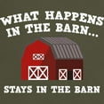 thumbnail image 3 of CafePress - What Happens In The Barn Dark T Shirt - Men's Classic Graphic Cotton T-Shirt, 3 of 4