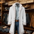 thumbnail image 6 of Santa Jacket Men Christmas Unisex Long Cardigan Fuzzy Flannel Jackets Winter Warm Coat Xmas Holiday Light Gray XXL, 6 of 6
