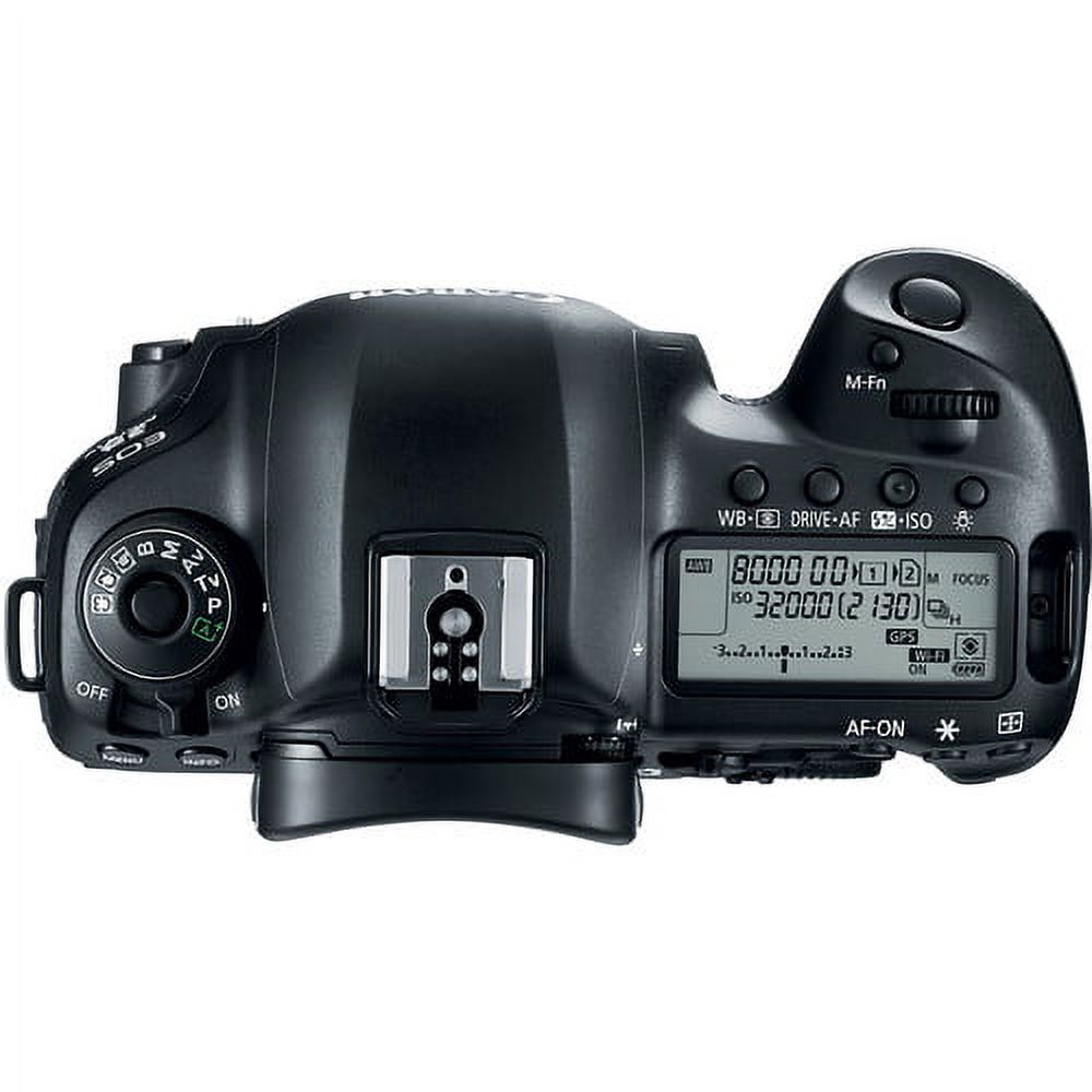 Canon EOS 5D Mark IV GPS WiFi NFC DSLR Camera Body + EXT BAT + Tripod - 64GB Kit - image 3 of 11