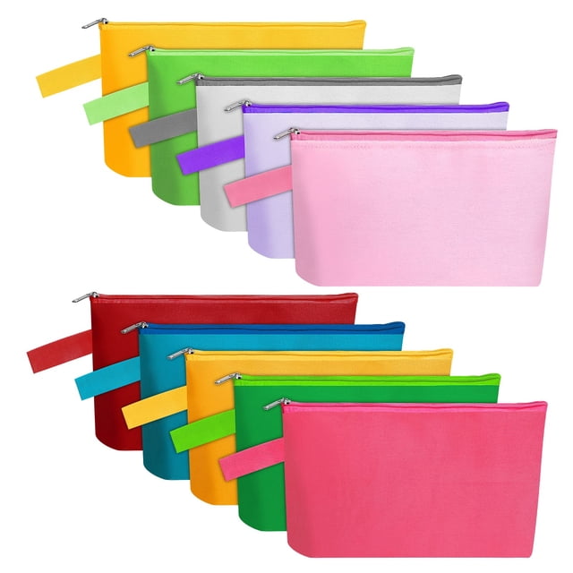 Bolsa de maquillaje de lona Sinzip MN-WB07 10 piezas Multicolor 02 XS