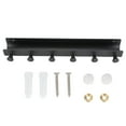 thumbnail image 3 of Wall Clothes Pegs, U-Shaped Towel Rack  Easy To Rust With Quality Space Aluminum Material For Home For Most People Black, 3 of 8