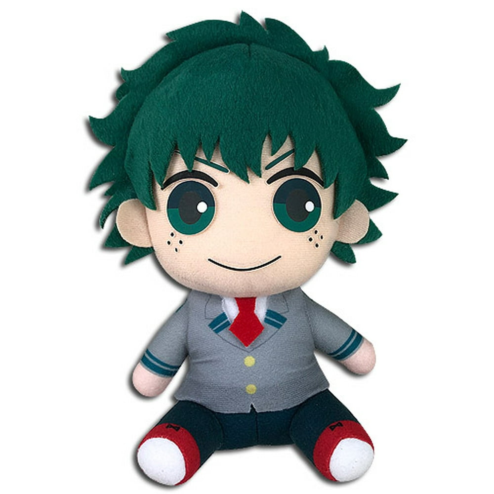 Great Eastern Anime My Hero Academia Izuku Midoriya Deku UA Uniform (S2) Sitting Plush, 7