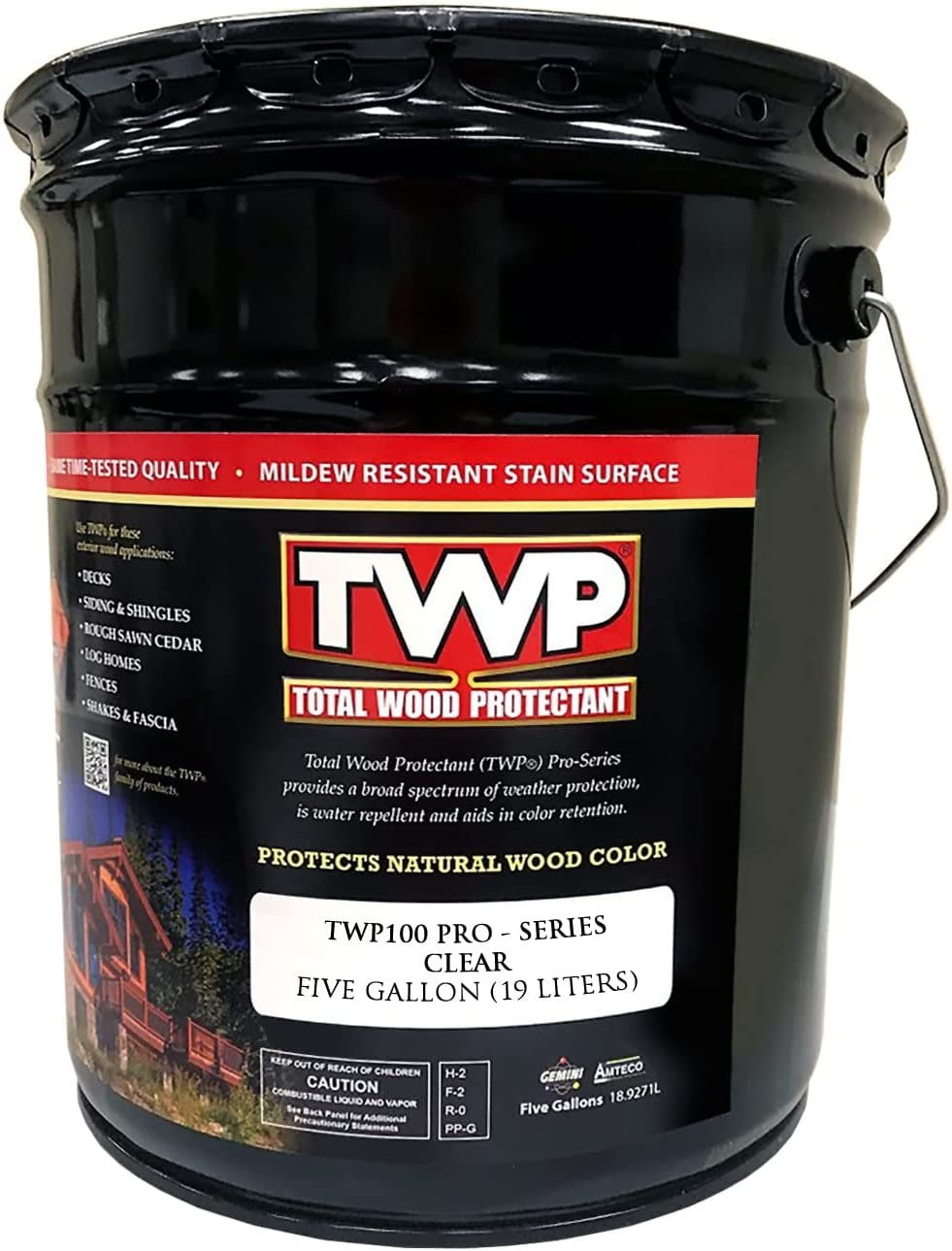 AMTECO INC TWP-100-5 5GAL Clear Extention Oil Stain