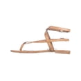thumbnail image 3 of Womens Nine West Simcha Flat Double Buckle Strap Sandals, Dark Natural , 7 US, 3 of 5