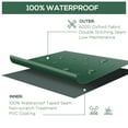 thumbnail image 4 of Outsunny Grande Housse pour Ensemble de Mobilier de Jardin, Housse de Patio, Vert, 4 of 9