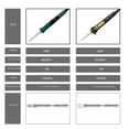 thumbnail image 4 of 110V 120W Internal Heating Digital Display Soldering Iron Kit with Adjustable & Constant Temperature – Compact 274MM Professional-Grade Repair Tool Set for Home & Workshop Use, 2-Core US Plug (Model, 4 of 5