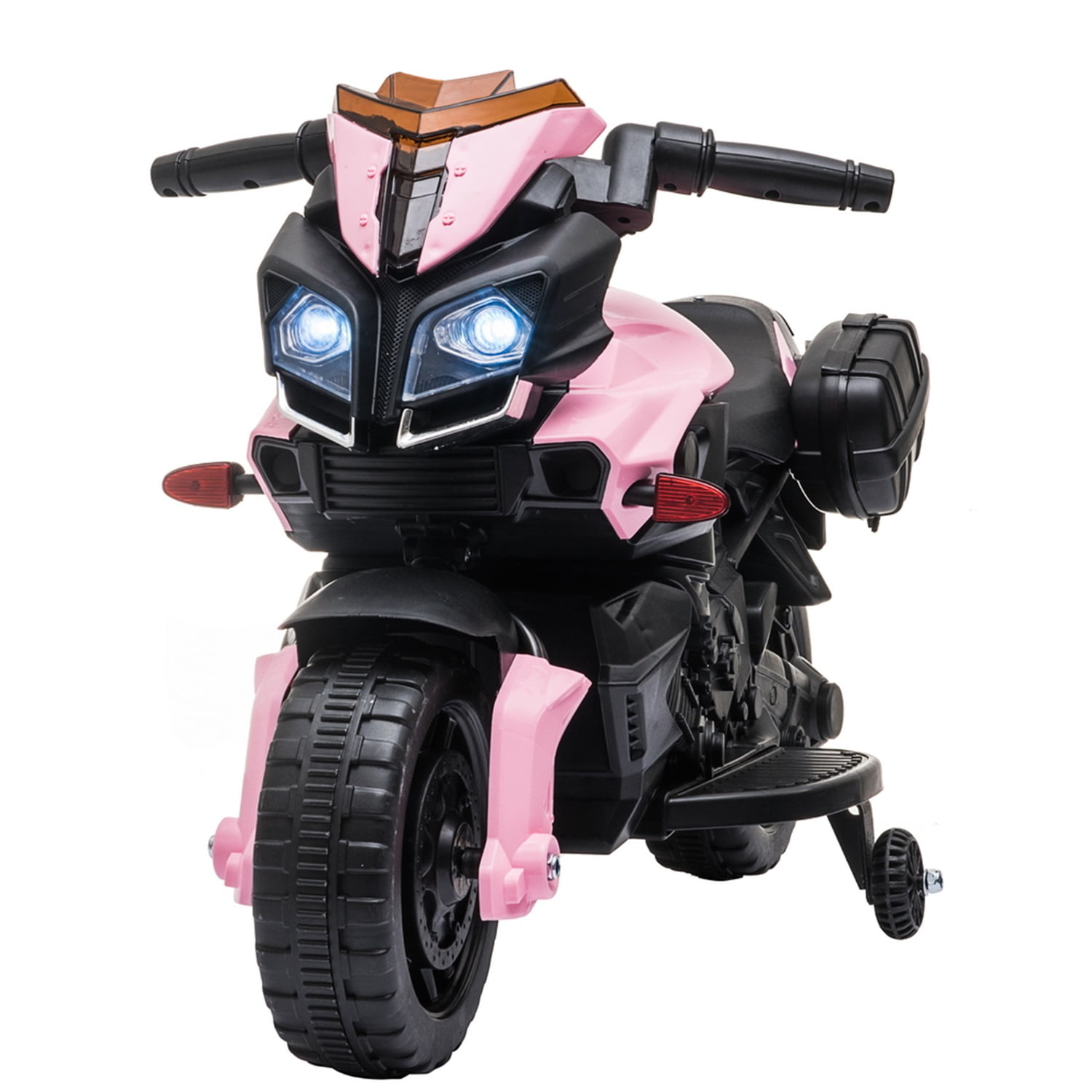 Lowestbest 6V Kids Electric Motorcycle, Kids Ride on Motorcycle, Battery Powered 4 Wheels Motorcycle Toy for Children Ages 1-5 Lowestbest 6V Kids Electric Motorcycle, Kids Ride on Motorcycle, Battery Powered 4 Wheels Motorcycle Toy for Children Ages 1-5